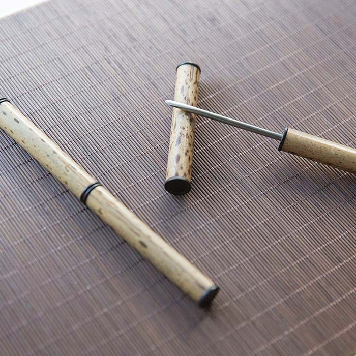 bamboo puer tea pick 4 | BITTERLEAF TEAS