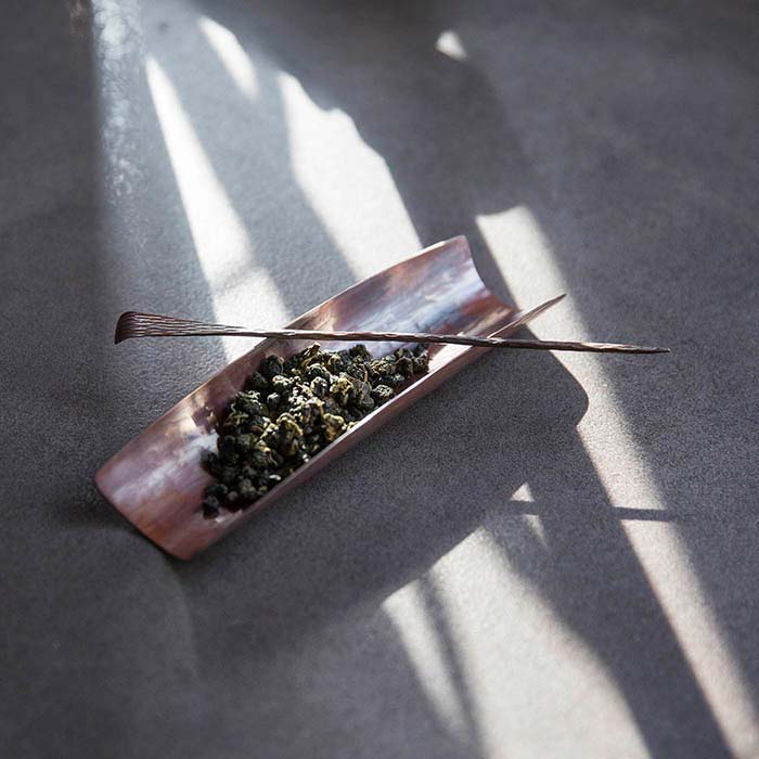copper cha ze tea scoop 7 | BITTERLEAF TEAS