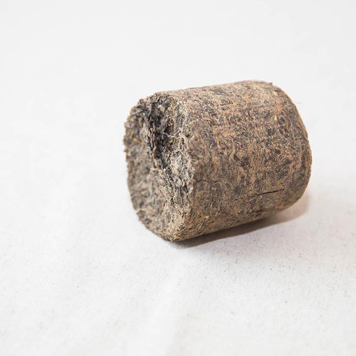 old stalk 2002 bamboo stuff raw puer 7 | BITTERLEAF TEAS