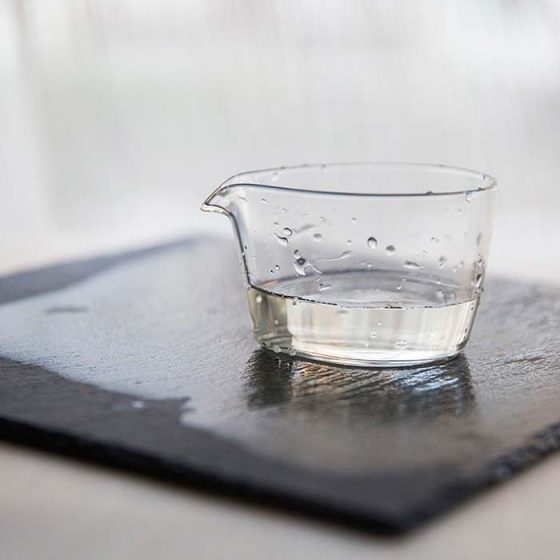 Teardrop Glass Gong Dao Bei Fair Cup BITTERLEAF TEAS