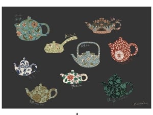 bitterleaf prints teapot poster 1 | BITTERLEAF TEAS