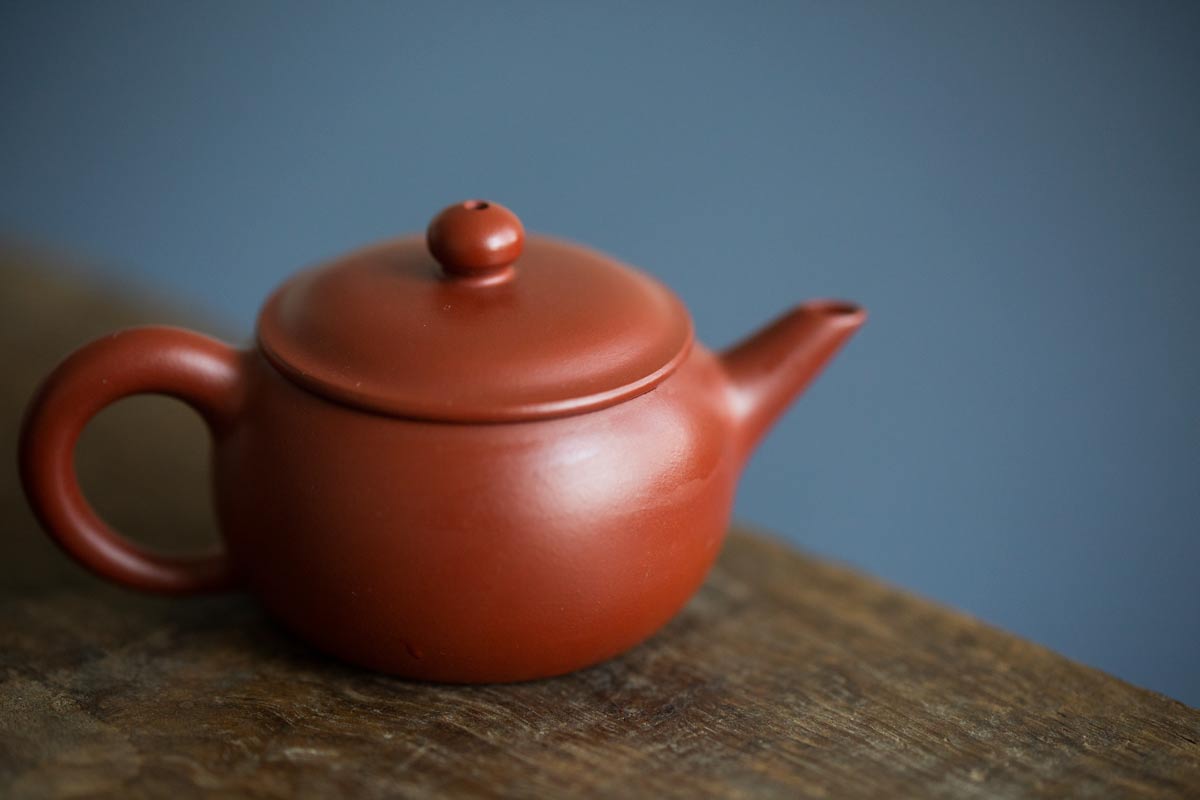 chaozhou clay drum teapot 7 23 7 | BITTERLEAF TEAS