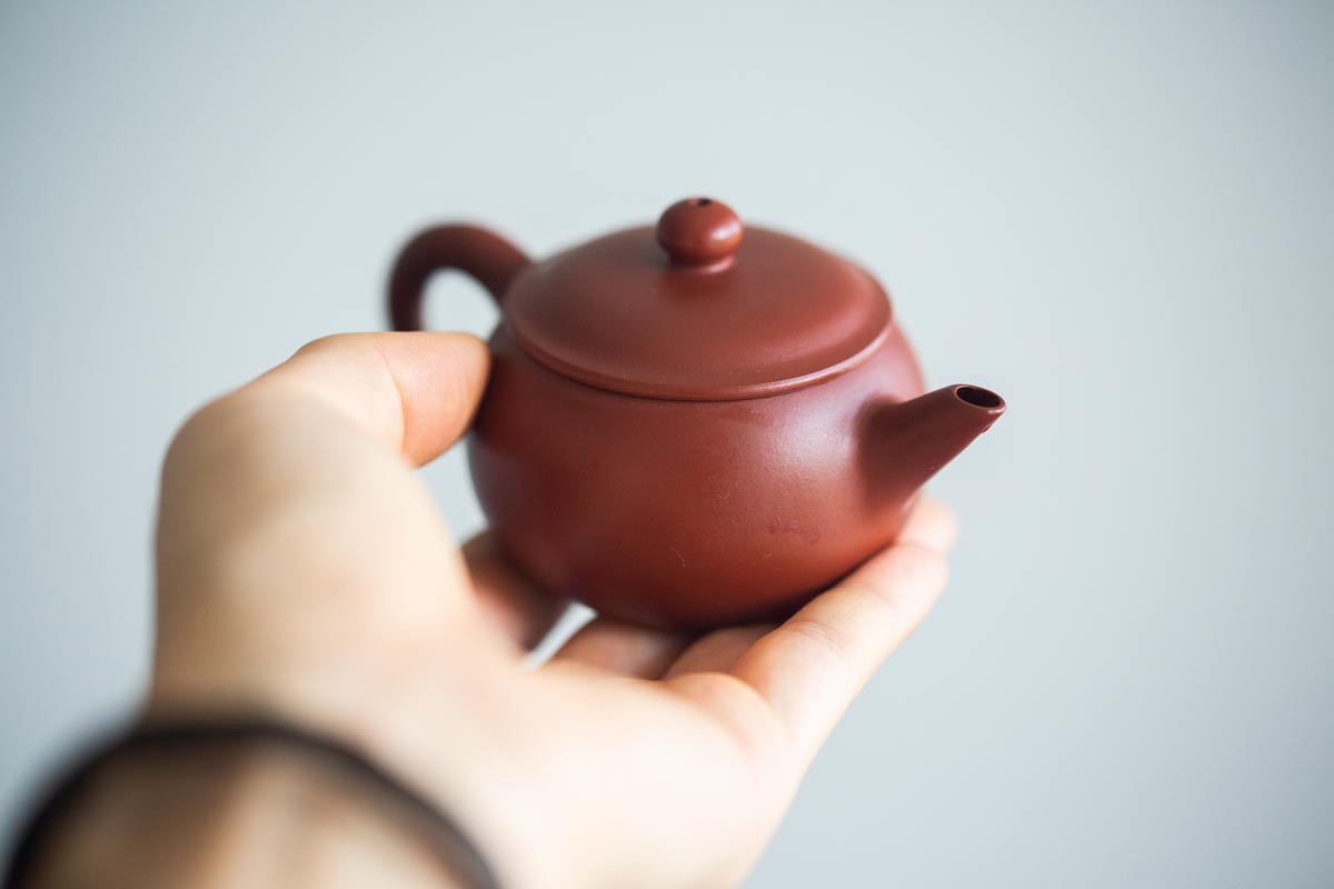 chaozhou clay drum teapot 7 23 8 | BITTERLEAF TEAS