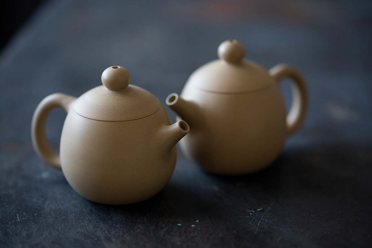 jianshui zitao mini dragon egg teapot white 10 19 5 | BITTERLEAF TEAS jianshui zitao mini dragon egg teapot white 10 19 5 | BITTERLEAF TEAS