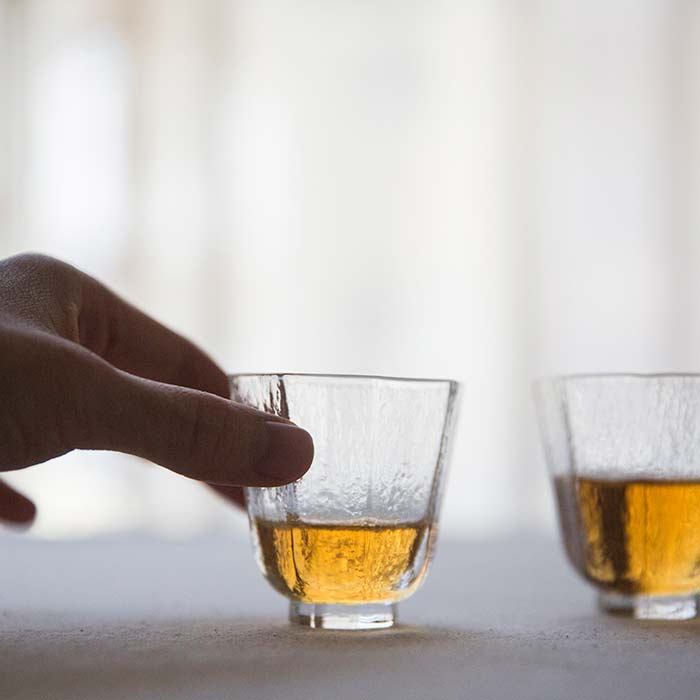 empress glass teacup 6 | BITTERLEAF TEAS