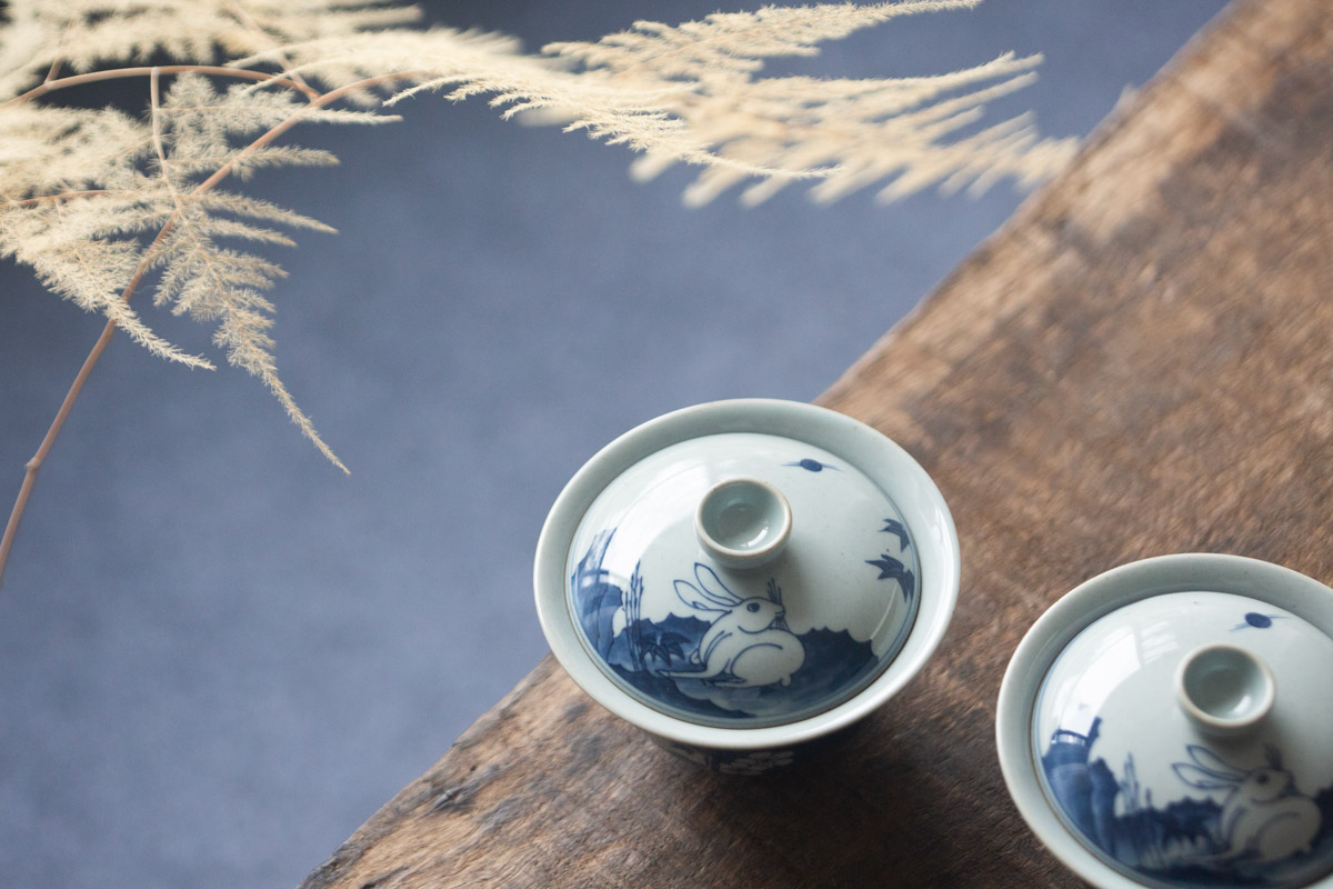 qinghua rabbit gaiwan 7 25 1 | BITTERLEAF TEAS