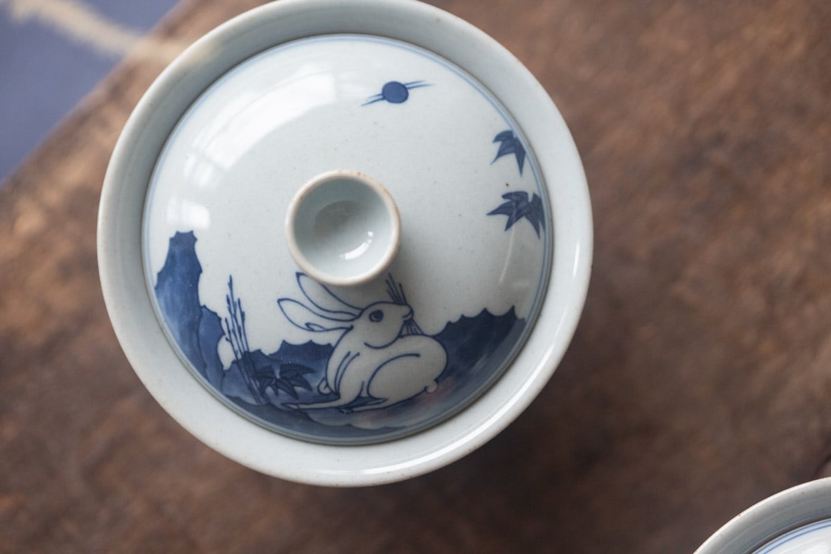 qinghua rabbit gaiwan 7 25 2 | BITTERLEAF TEAS