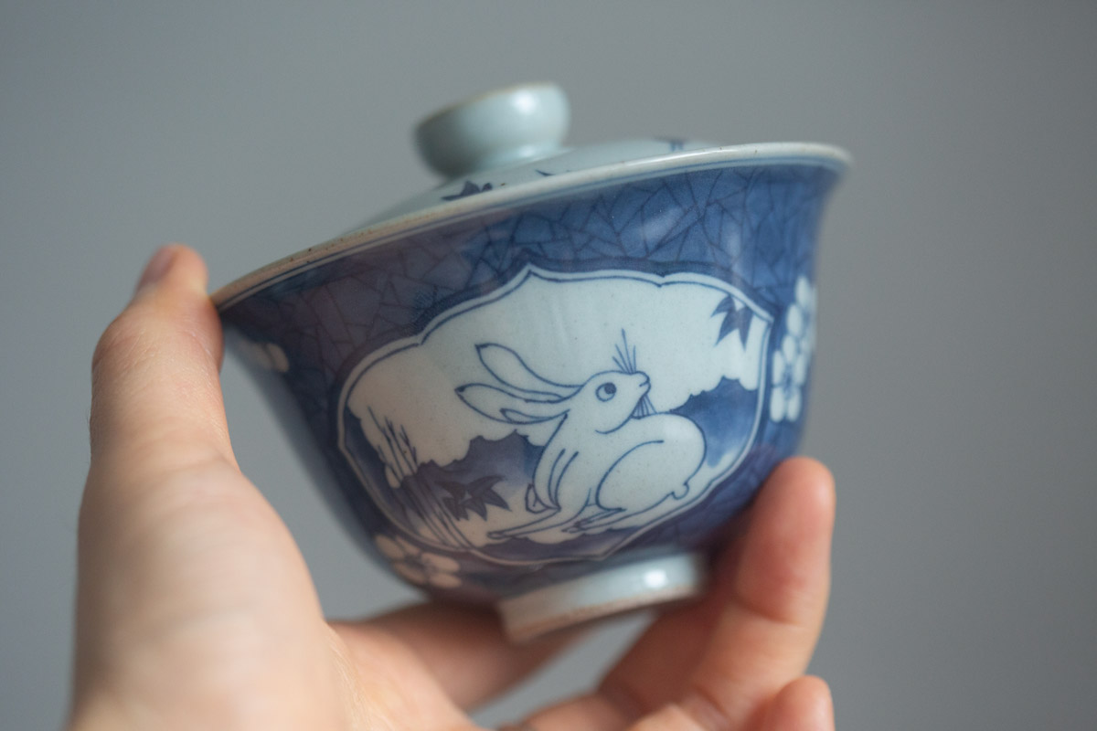 qinghua rabbit gaiwan 7 25 9 | BITTERLEAF TEAS