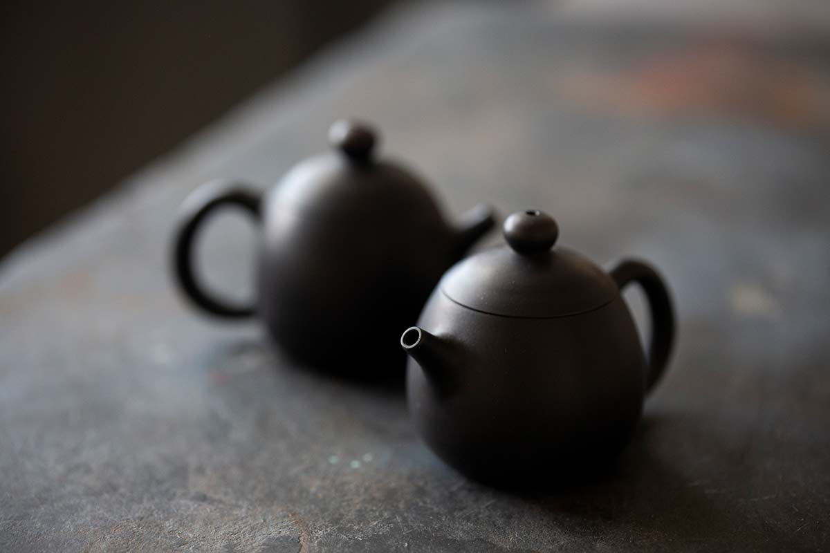 jianshui zitao mini dragon egg teapot black 10 19 2 | BITTERLEAF TEAS jianshui zitao mini dragon egg teapot black 10 19 2 | BITTERLEAF TEAS