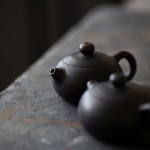 Jianshui Zitao Purple Clay Mini Teapots &#8211; Black
