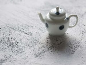 yayoi porcelain teapot 10 | BITTERLEAF TEAS