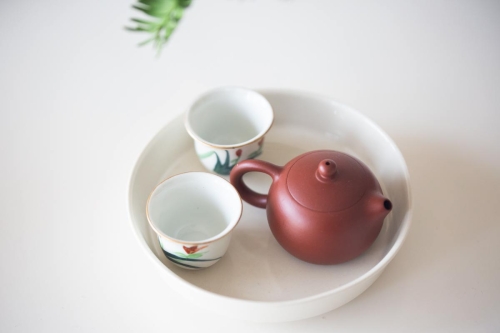 Chaozhou Da Hong Pao Clay Xishi Teapot