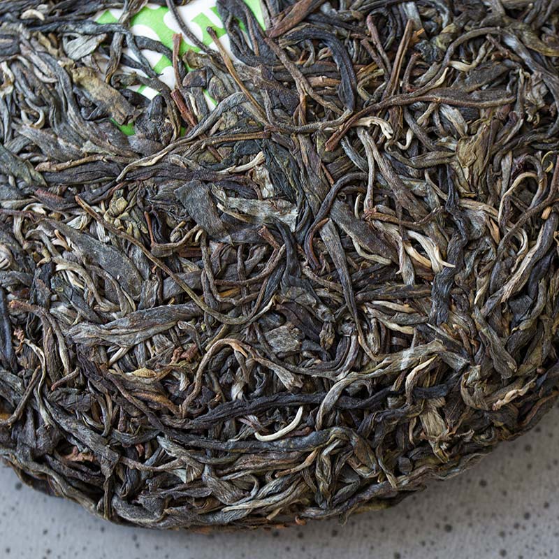 2018 secret garden raw puer 5 | BITTERLEAF TEAS