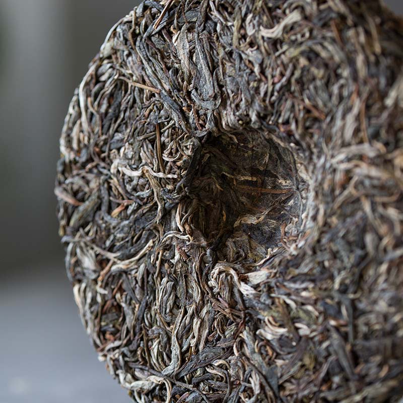 2018 secret garden raw puer 6 | BITTERLEAF TEAS