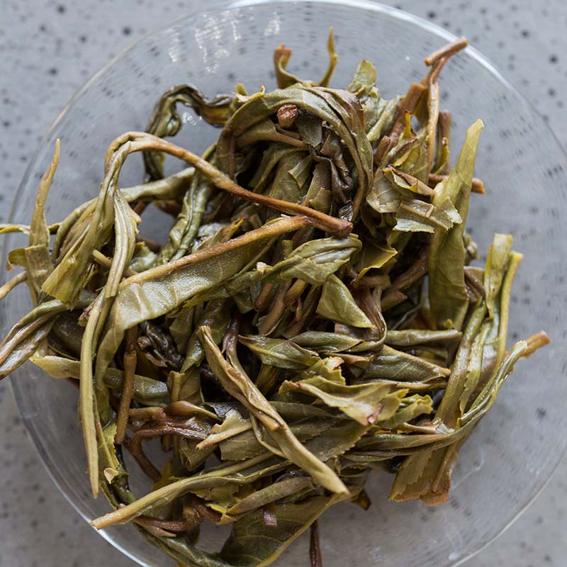 2018 secret garden raw puer 9 | BITTERLEAF TEAS
