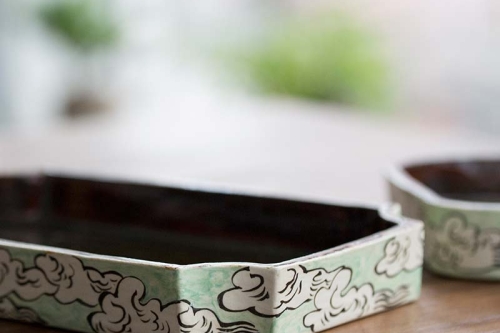 Flying Cat Tea Tray - Image 9