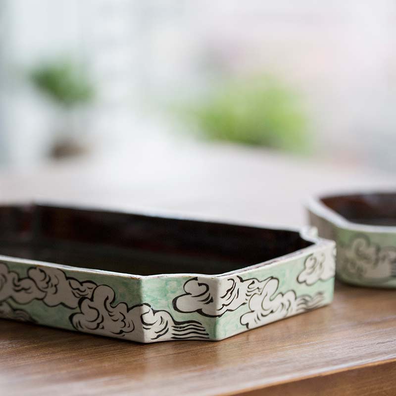 flying cat tea tray 5 | BITTERLEAF TEAS