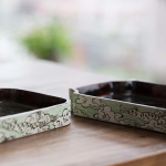 Flying Cat Tea Tray