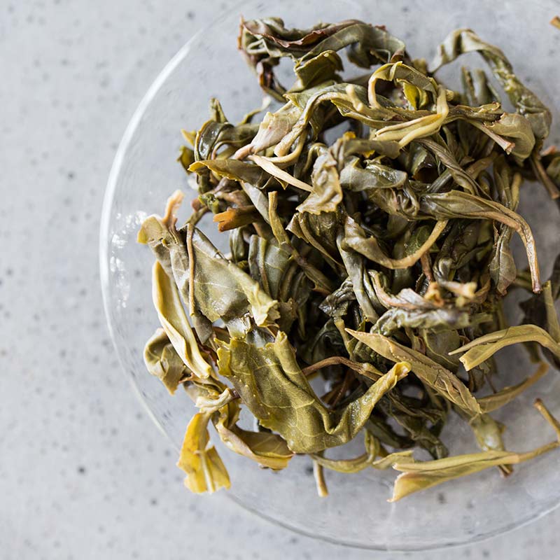 year of the dog yiwu raw puer 9 | BITTERLEAF TEAS