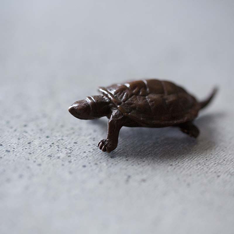 Turtle Fox Crab Copper Tea Pet Incense Holder Bitterleaf Teas