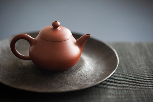 Chaozhou Da Hong Pao Clay Pear Teapot - Image 6