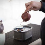 Chaozhou Da Hong Pao Clay Plinth Teapot