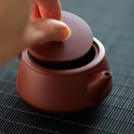 Chaozhou Da Hong Pao Clay Plinth Teapot