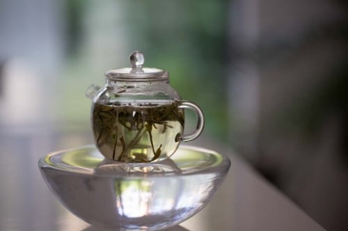 Glass Julunzhu Teapot