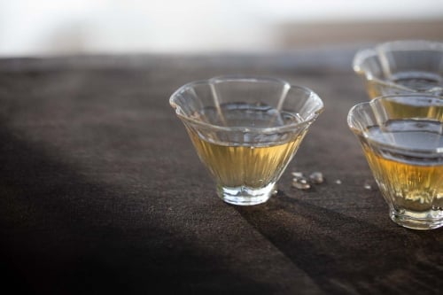 Petal Glass Teacup