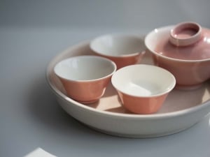lucid blush teacup 2 | BITTERLEAF TEAS