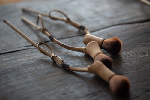 Twig Pot Brush