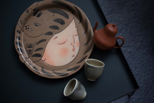 Beauty & Beast Tea Tray (Small)