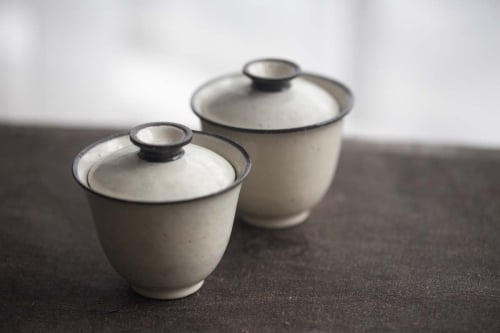 White Night Tall Gaiwan