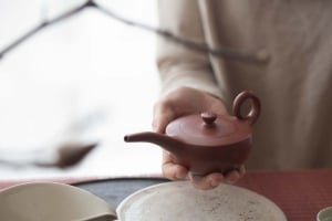 Chaozhou Clay 3 Wishes Teapot