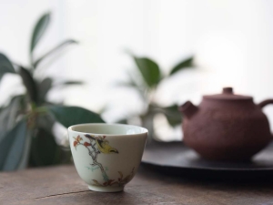 charmed teacup yellow bird 1 | BITTERLEAF TEAS