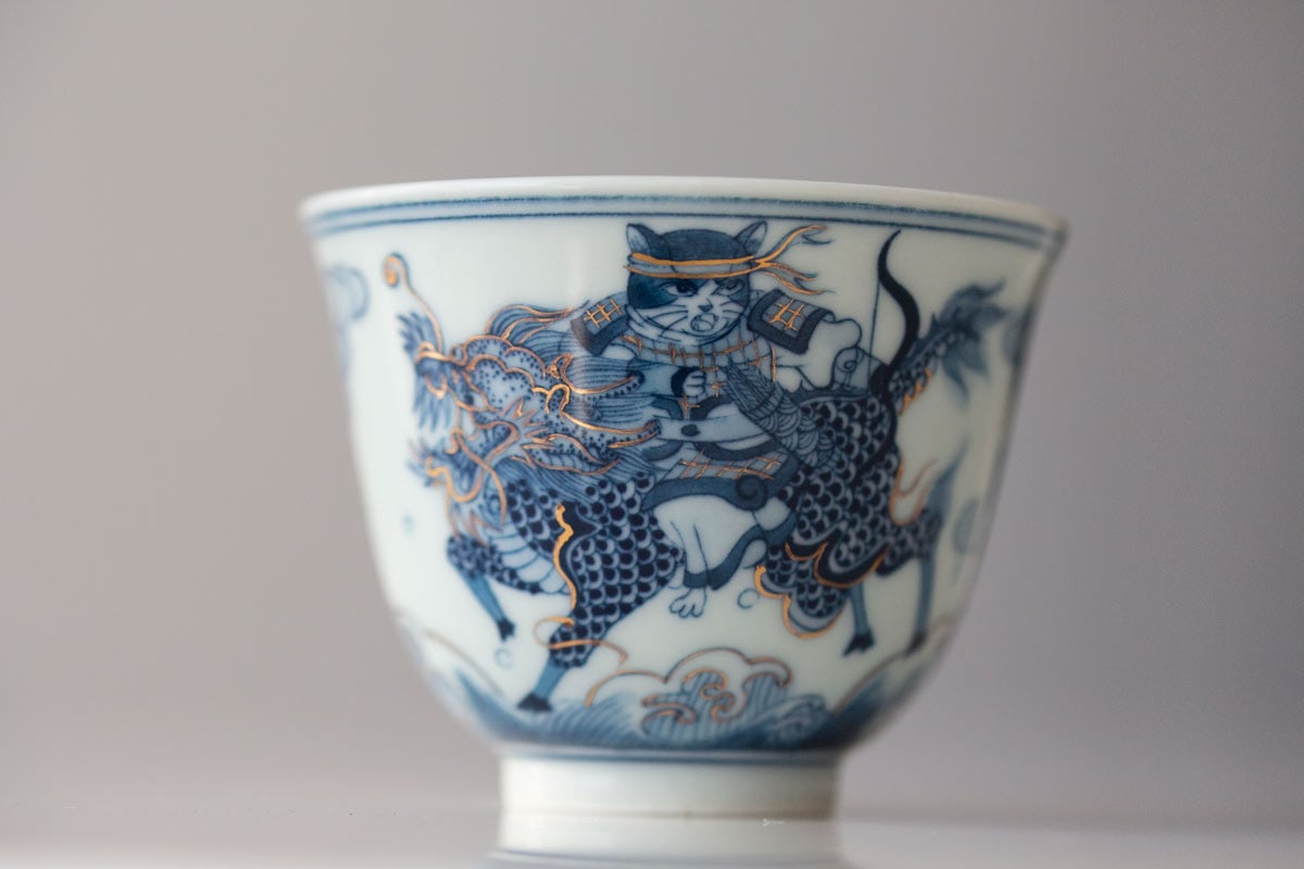 feline warrior teacup qilin 11 22 10 | BITTERLEAF TEAS feline warrior teacup qilin 11 22 10 | BITTERLEAF TEAS