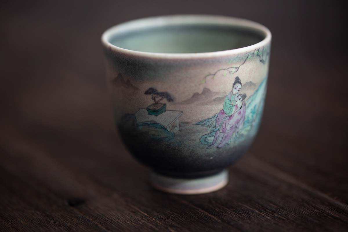lovers handpaintd teacup er 2 | BITTERLEAF TEAS lovers handpaintd teacup er 2 | BITTERLEAF TEAS