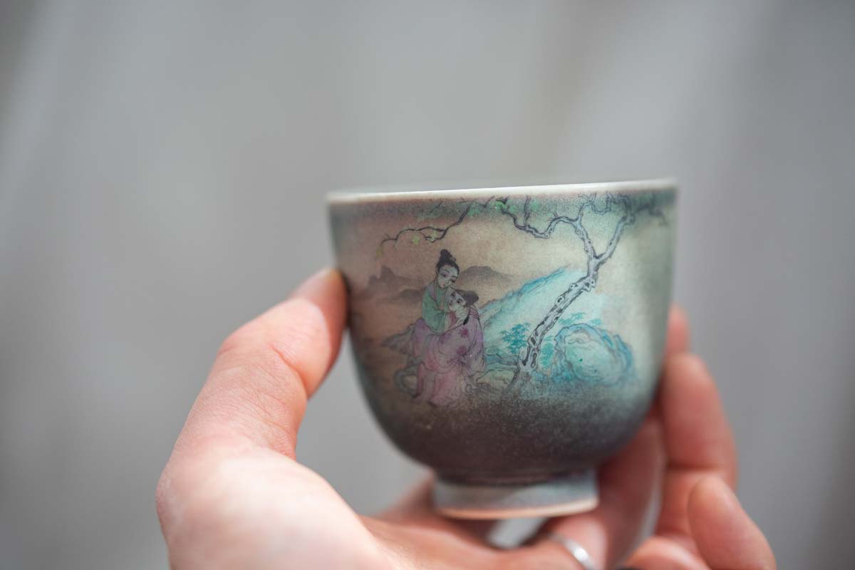 lovers handpaintd teacup er 7 | BITTERLEAF TEAS lovers handpaintd teacup er 7 | BITTERLEAF TEAS
