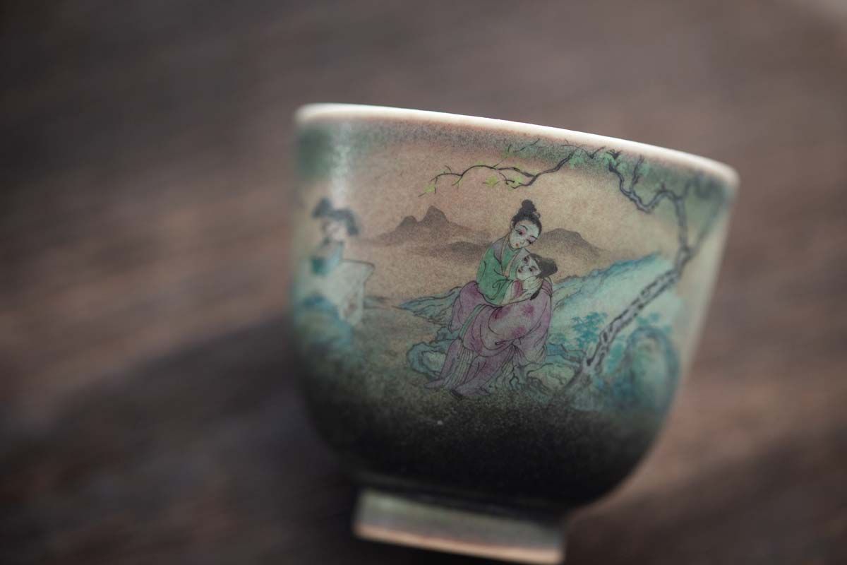 lovers handpaintd teacup er 8 | BITTERLEAF TEAS lovers handpaintd teacup er 8 | BITTERLEAF TEAS