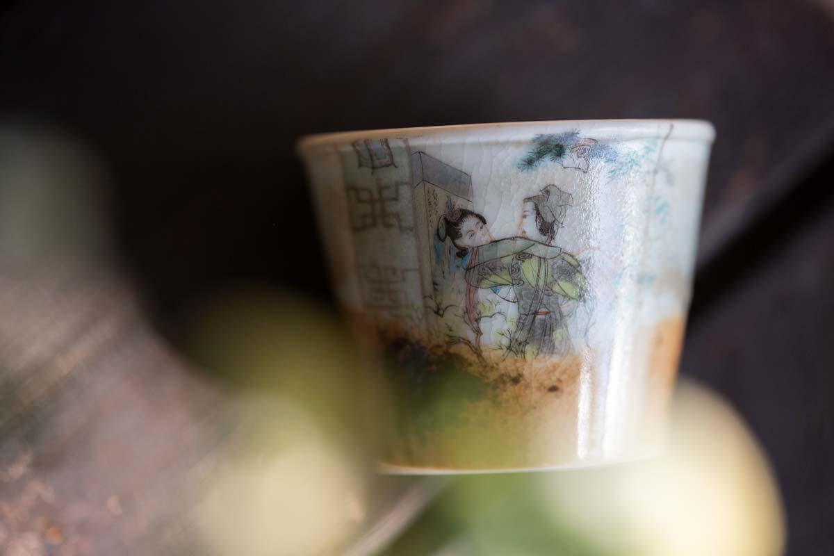 lovers handpaintd teacup san 3 | BITTERLEAF TEAS lovers handpaintd teacup san 3 | BITTERLEAF TEAS