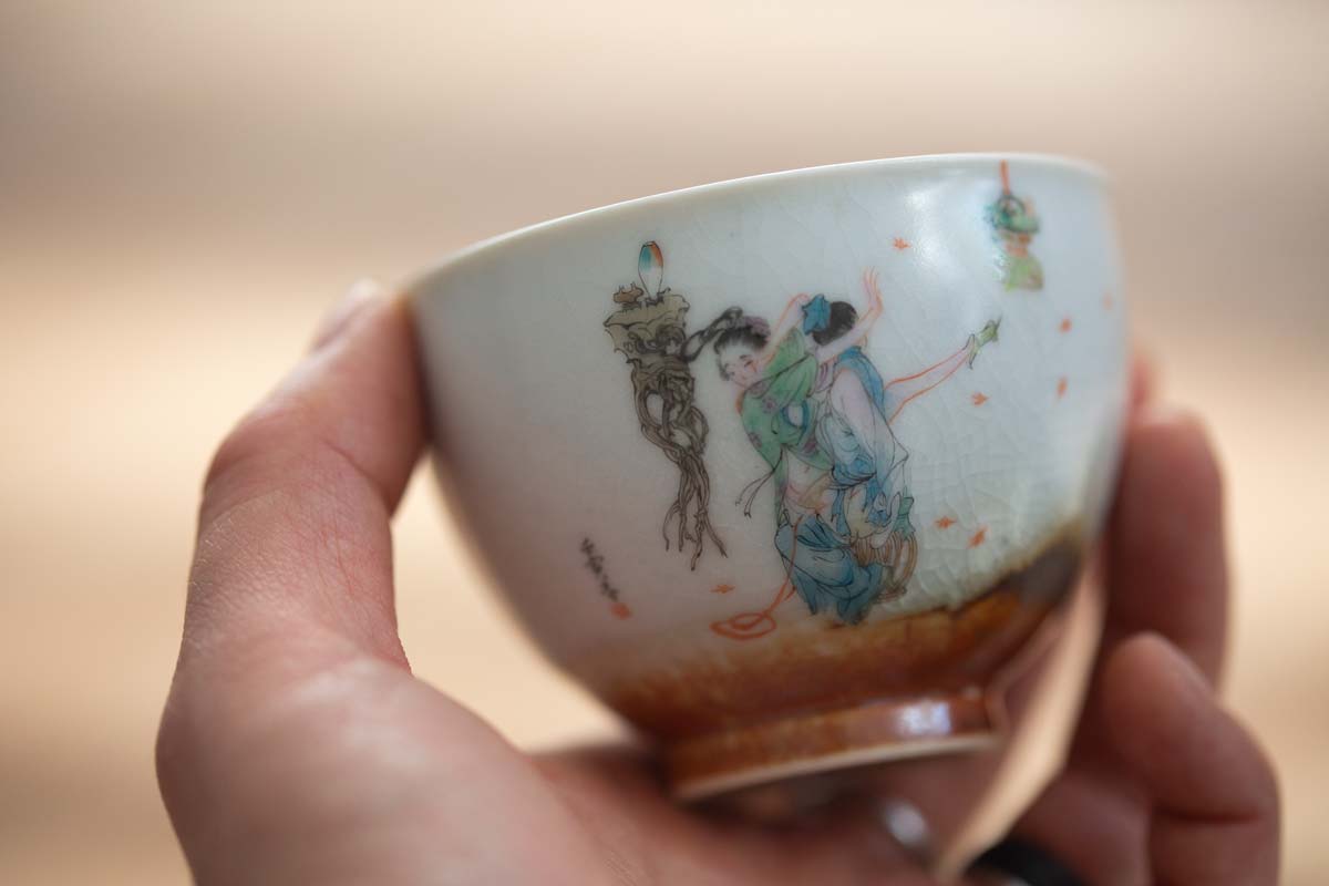 lovers handpaintd teacup si 1 | BITTERLEAF TEAS lovers handpaintd teacup si 1 | BITTERLEAF TEAS