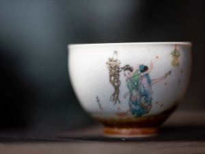 lovers handpaintd teacup si 8 | BITTERLEAF TEAS
