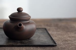 Jianshui Zitao Purple Clay Mini Teapots - Chocolate