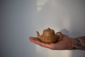 Junde Huangjin Duanni Yixing Zisha Teapot