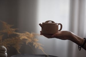 Hanwa Huangjin Duanni Yixing Zisha Teapot