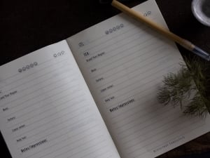 my tea log notebook 4 | BITTERLEAF TEAS