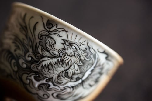 mythical teacup mono phoenix 8 | BITTERLEAF TEAS