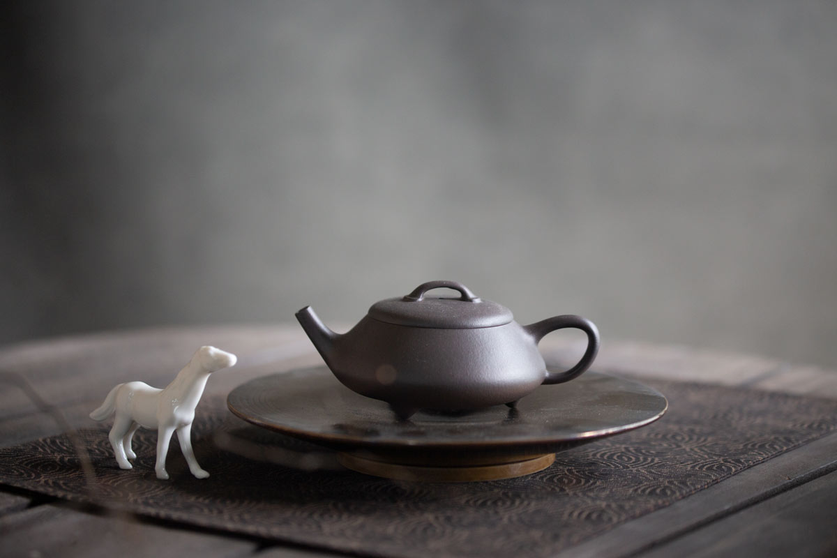3 Legged Yunpiao Yixing Tiangqingni Clay Teapot BITTERLEAF TEAS