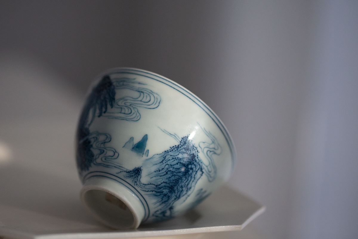 mythical qinghua teacup chicken heart eagle 10 | BITTERLEAF TEAS mythical qinghua teacup chicken heart eagle 10 | BITTERLEAF TEAS