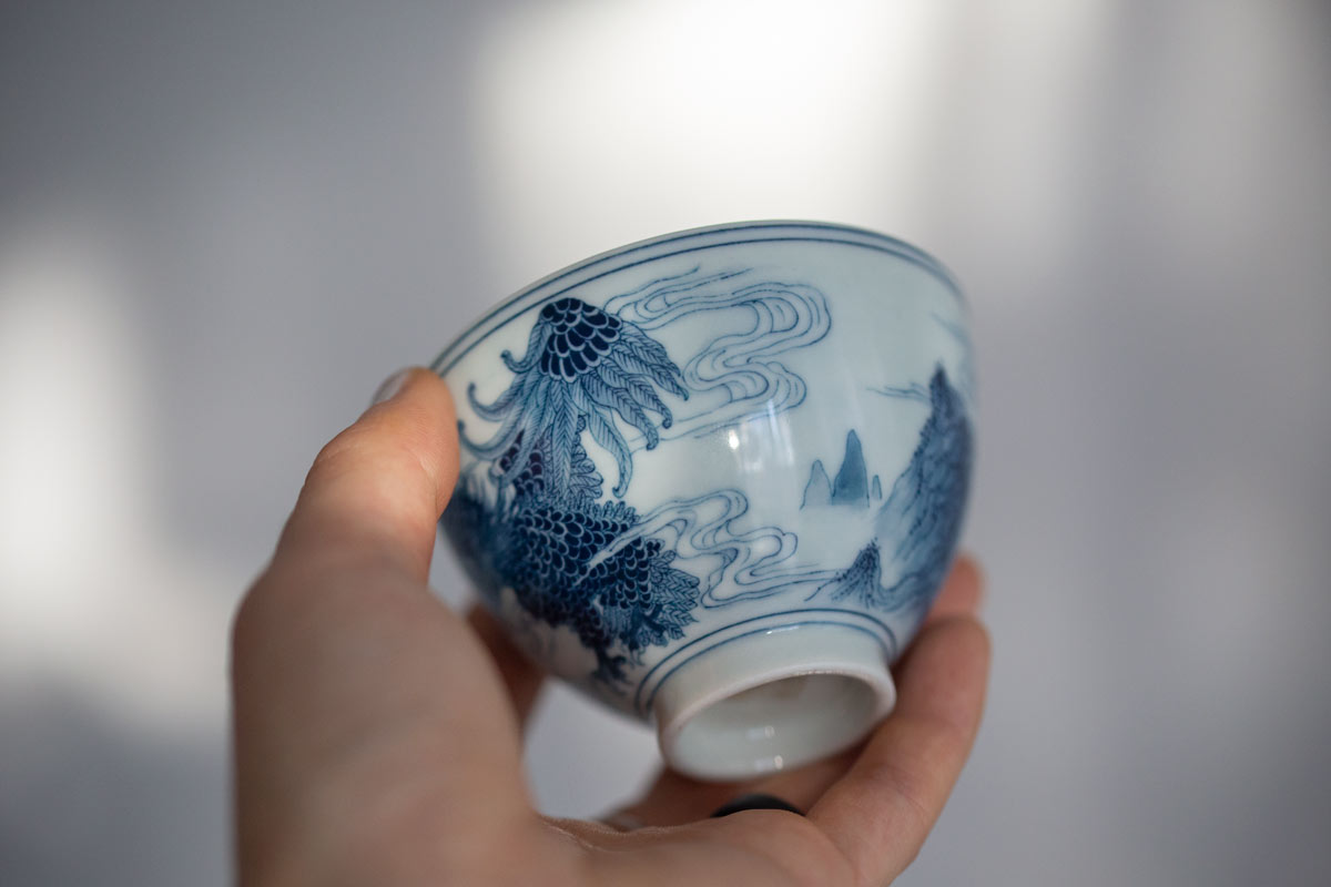 mythical qinghua teacup chicken heart eagle 7 | BITTERLEAF TEAS mythical qinghua teacup chicken heart eagle 7 | BITTERLEAF TEAS